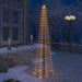 Christmas Cone Tree 136 Warm White Leds Decoration 70x240