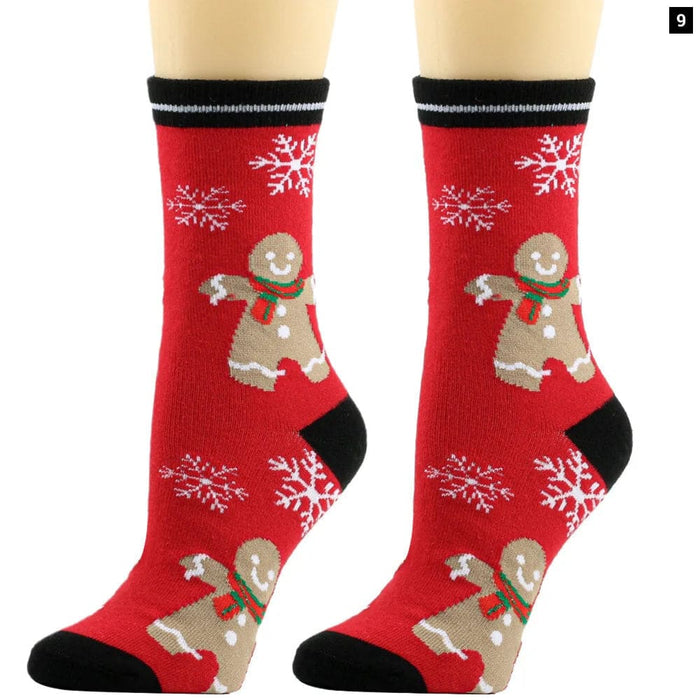 Christmas Elk Socks