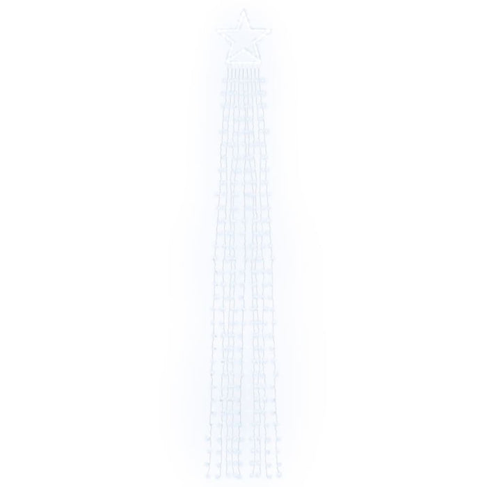 Christmas Tree Light 320 Leds Cold White 375 Cm Tplkxa