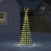 Christmas Tree Light Cone 275 Leds Warm White 180 Cm Tpnbla