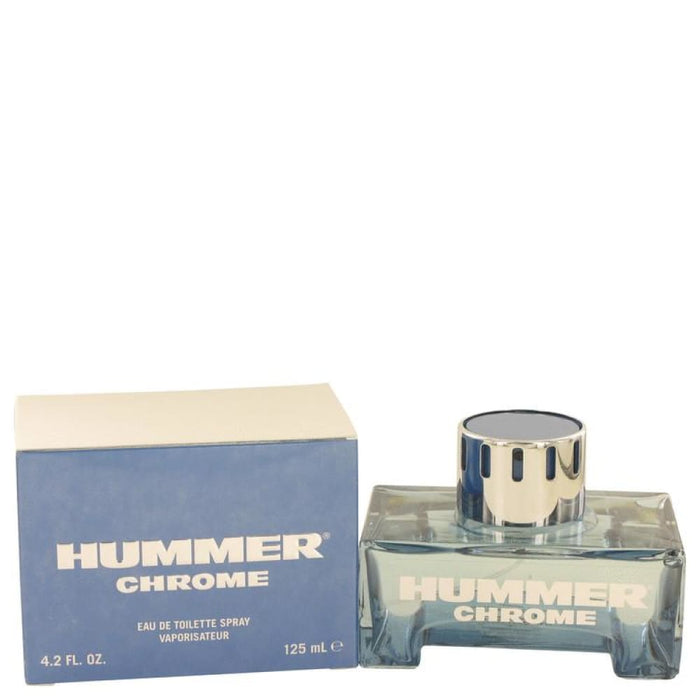 Chrome Edt Spray By Hummer For Men - 125 Ml