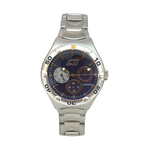 Chronotech Cc7051m 03m Unisex Blue Watch Quartz 38mm