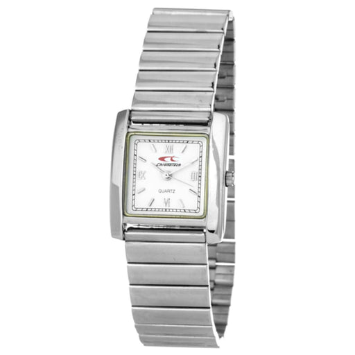 Chronotech Ct7001-01m Ladies Quartz Watch White 28mm