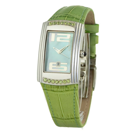 Chronotech Ct7017l-10s Ladies Quartz Watch Green 25mm