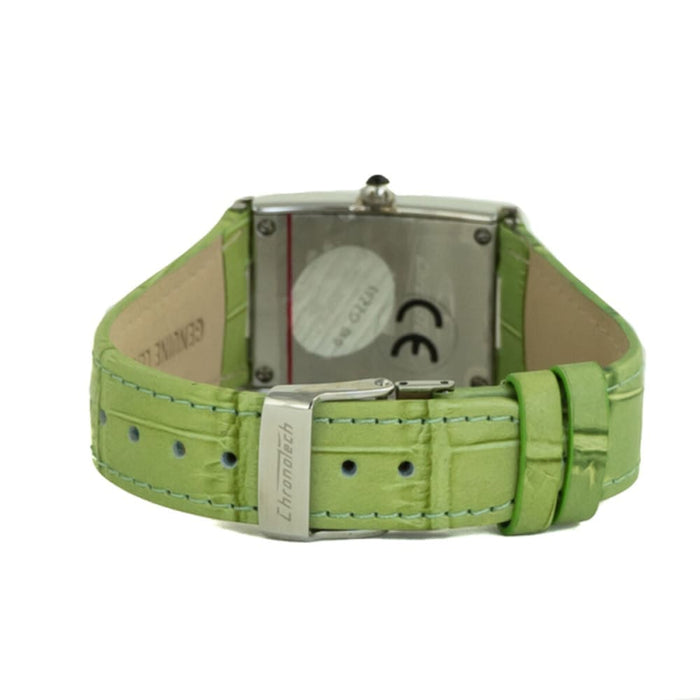 Chronotech Ct7017l-10s Ladies Quartz Watch Green 25mm