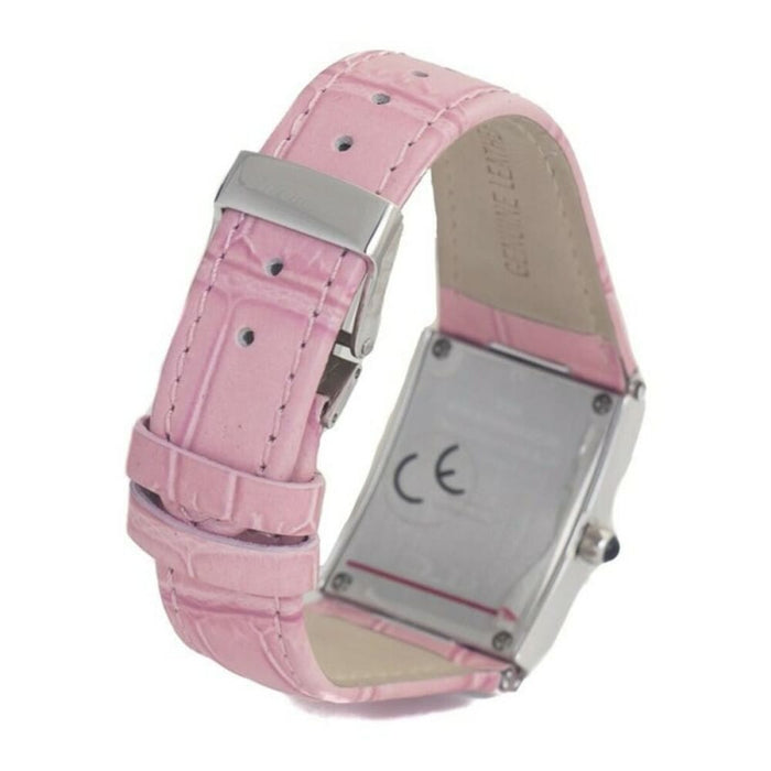 Chronotech Ct7017l-02s Ladies Quartz Watch Pink 25mm