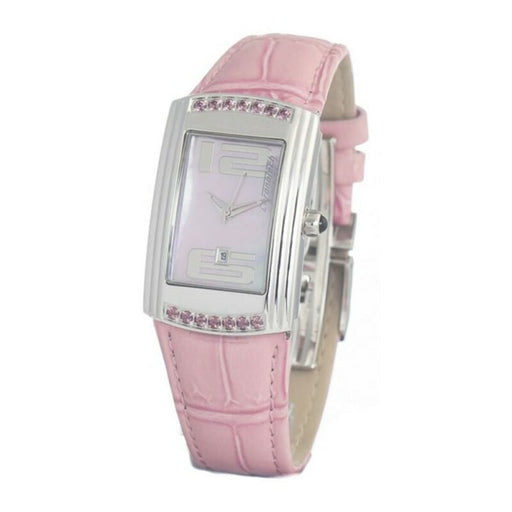 Chronotech Ct7017l-02s Ladies Quartz Watch Pink 25mm