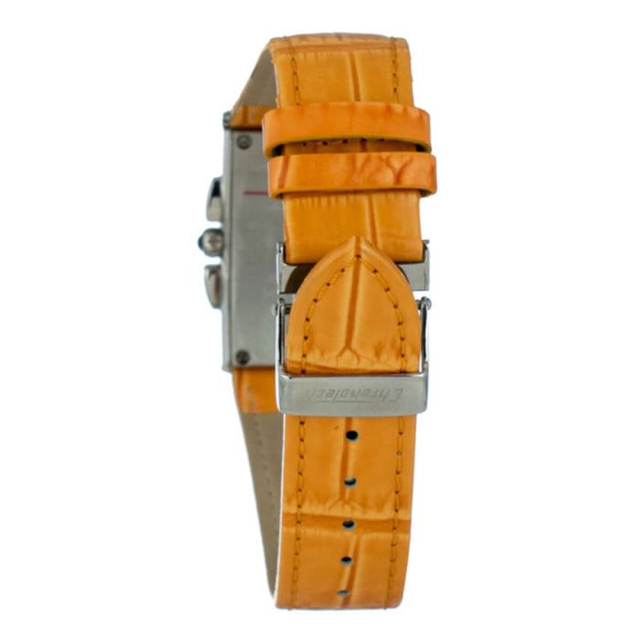 Chronotech Ct7018b-07 Ladies Quartz Watch Orange 33mm