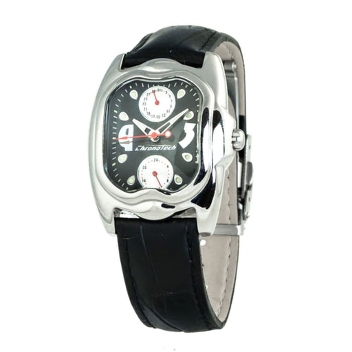 Chronotech Ct7220l-05 Ladies Quartz Watch Black 33mm