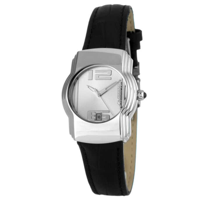 Chronotech Ct7279b-03 Ladies Quartz Watch Silver 33mm