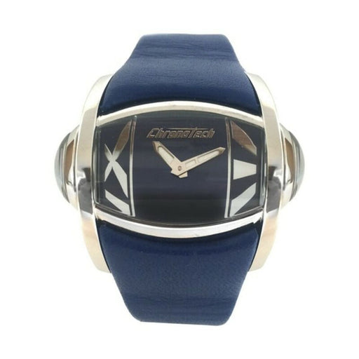 Chronotech Ct7681m-03 Ladies Quartz Watch Blue 48mm