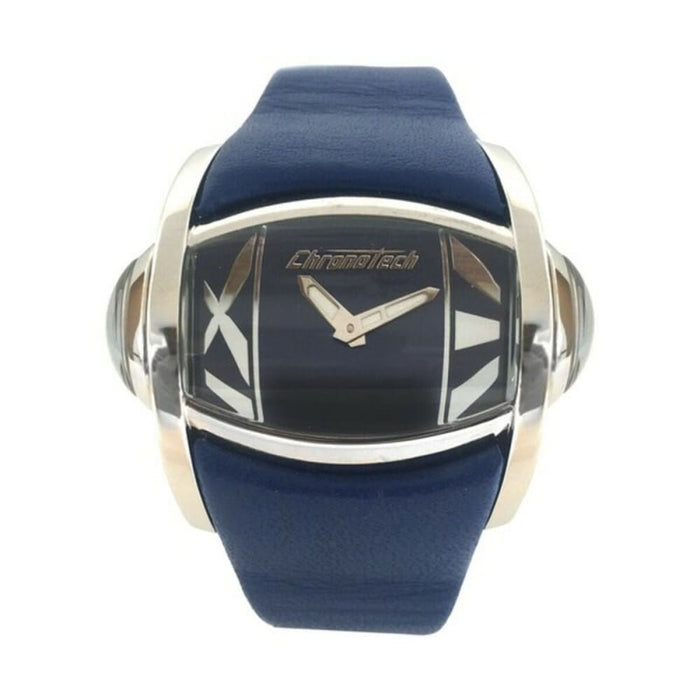 Chronotech Ct7681m-03 Ladies Quartz Watch Blue 48mm