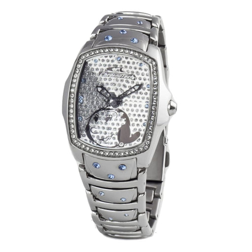 Chronotech Ct7896ls-86m Ladies Quartz Watch Silver 33mm