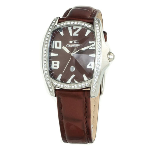 Chronotech Ct7988ls-63 Ladies Quartz Watch Brown 35mm