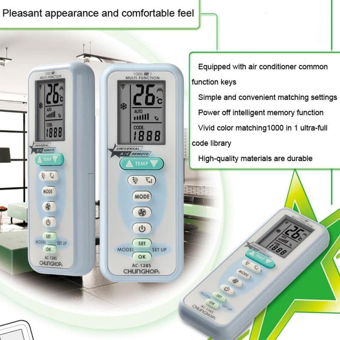 Chunghop Ac 128s Universal Air Conditioner Remote Control