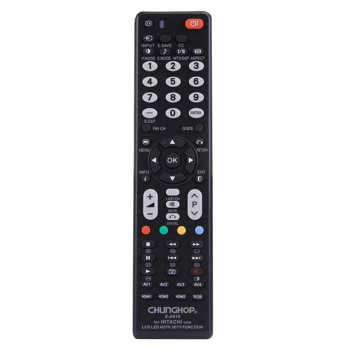 Chunghop e H918 Universal Remote Controller For Hitachi Led