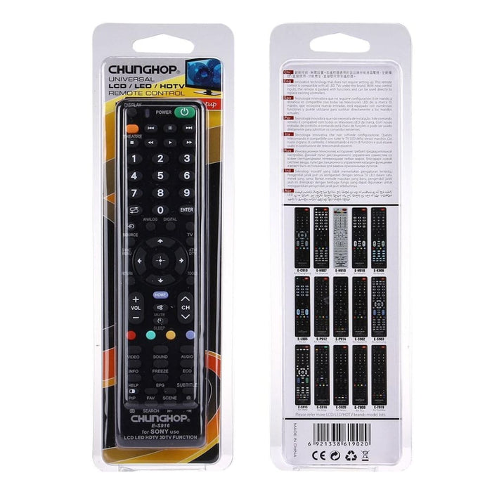 Chunghop e S916 Universal Remote Controller For Sony Led