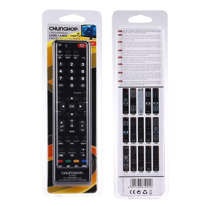 Chunghop e T919 Universal Remote Controller For Toshiba Led