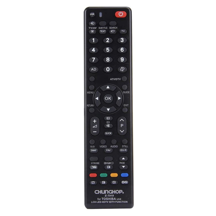 Chunghop e T919 Universal Remote Controller For Toshiba Led