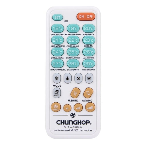 Chunghop k 1048es Universal Air Conditioner Remote