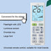 Chunghop k 1302e Universal Air Conditioner Remote Control