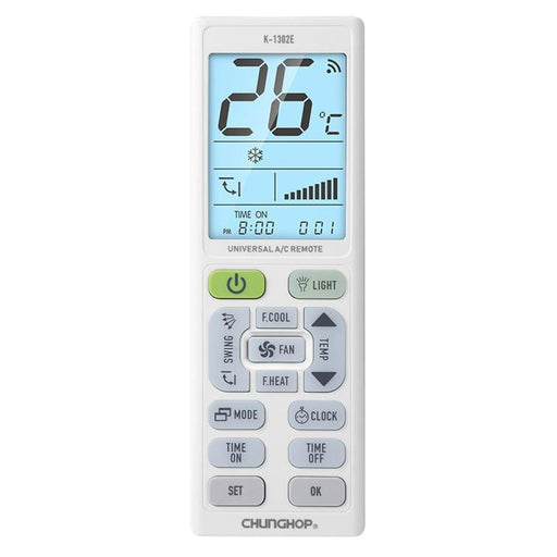 Chunghop k 1302e Universal Air Conditioner Remote Control