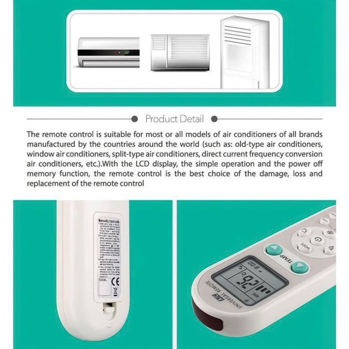 Chunghop Universal A/c Remote Control q 988e