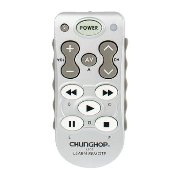 Chunghop Universal Learning Remote Control L102