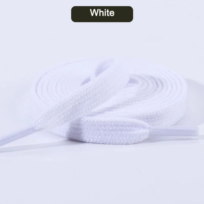 Classic Cotton Flats Tennis 1cm Width Shoe Laces