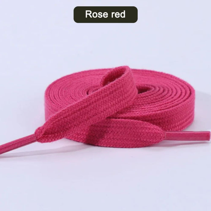 Classic Cotton Flats Tennis 1cm Width Shoe Laces