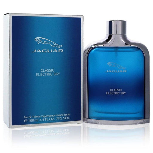 Classic Electric Sky Edt Spray By Jaguar For Men - 100 Ml