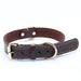 Classic Leather Design Adjustable Dog Collar