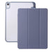 Clear Acrylic 3 Fold Leather Tablet Case For Ipad 10th Gen