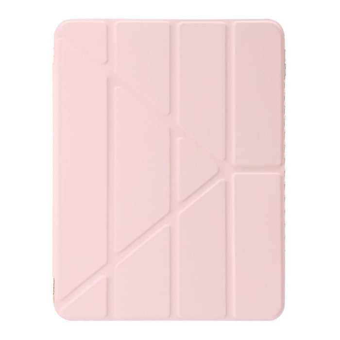 Clear Acrylic Deformation Leather Tablet Case