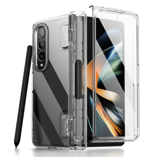 Clear Case With Full Body Bumper And Built In Screen