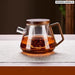 Clear Glass Teapot Set With Teacups And Kung Fu Accessories