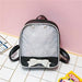 Clear Kids Backpack With Bow Mini Schoolbag