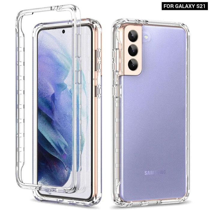 Clear Shockproof Case For Samsung Galaxy S20 S21 S10 S10e