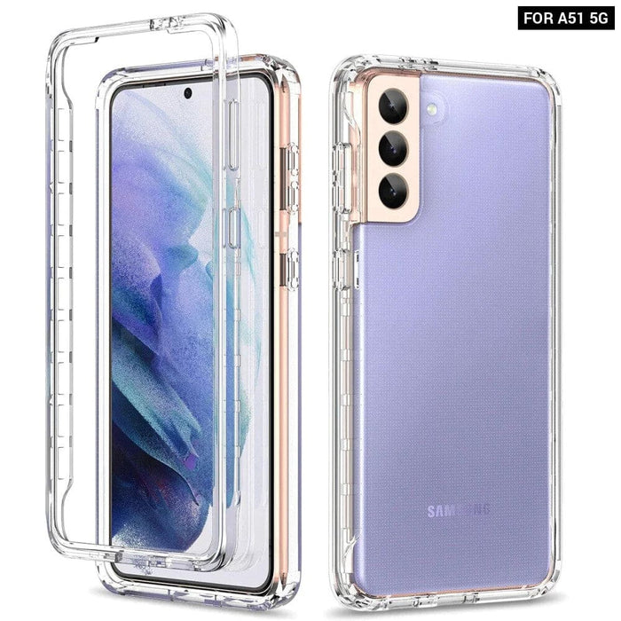 Clear Shockproof Case For Samsung Galaxy S20 S21 S10 S10e