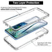 Clear Shockproof Case For Samsung Galaxy S20 S21 S10 S10e