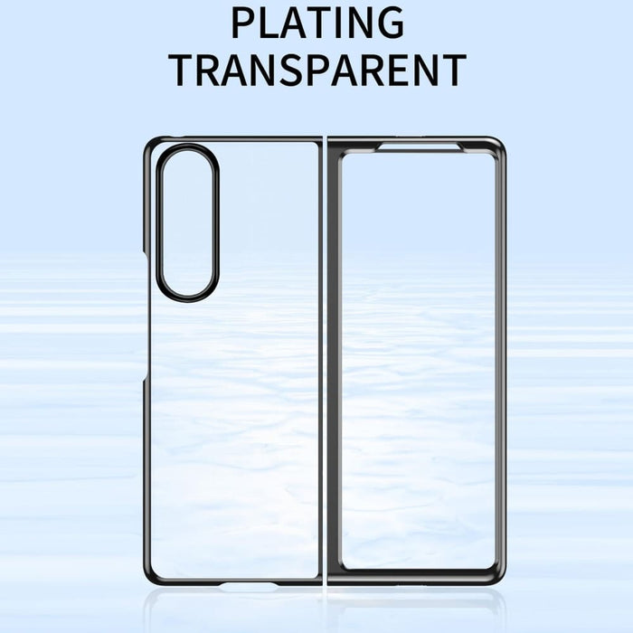 Clear Shockproof Phone Case Electroplated For Samsung