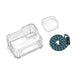 Clear Tpu Case With Lens Cap And Neck Strap For Gopro