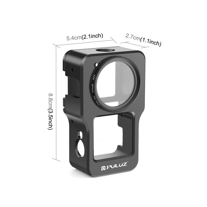 Cnc Aluminum Alloy Cage For Dji Action 2