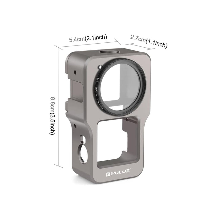 Cnc Aluminum Alloy Cage For Dji Action 2