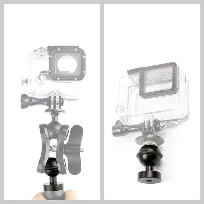 Cnc Aluminum Ball Head Adapter Mount For Gopro Hero 12