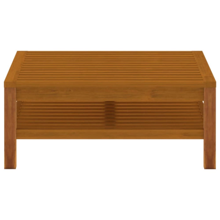 Coffee Table 65x65x35 Cm Solid Acacia Wood Tolxkx