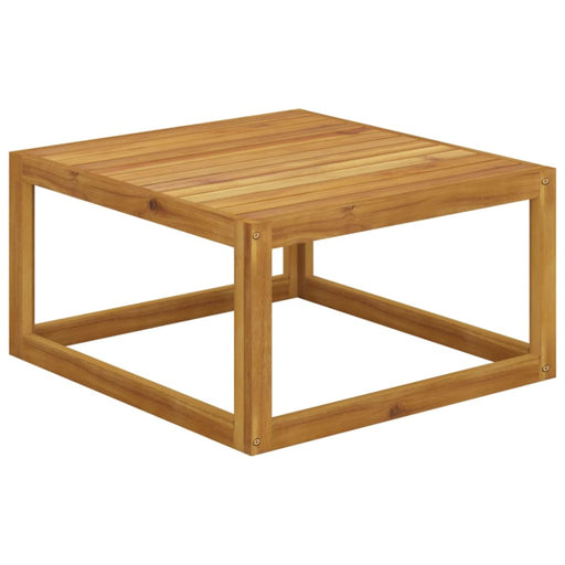 Coffee Table 68x68x29 Cm Solid Acacia Wood Toonll