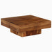 Coffee Table 80x80x30 Cm Solid Wood Acacia Xalxpb