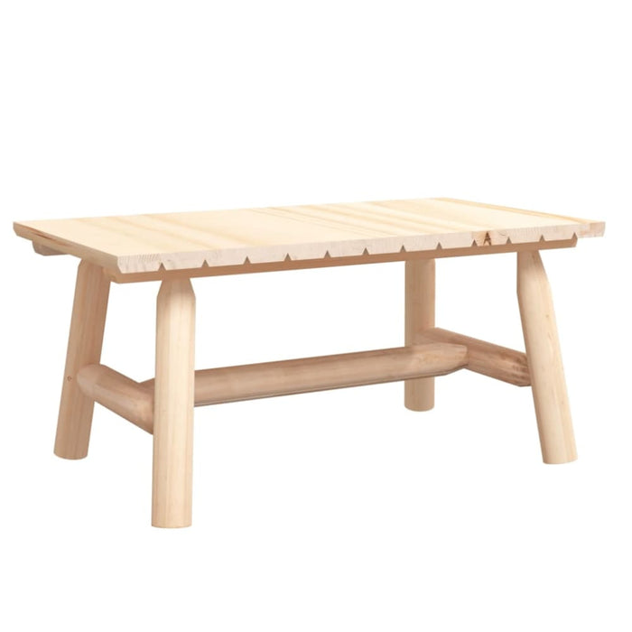 Coffee Table 90x50x41 Cm Solid Wood Spruce Tlttpt