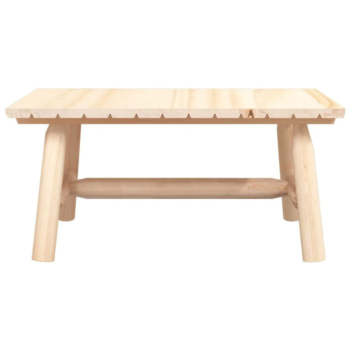 Coffee Table 90x50x41 Cm Solid Wood Spruce Tlttpt